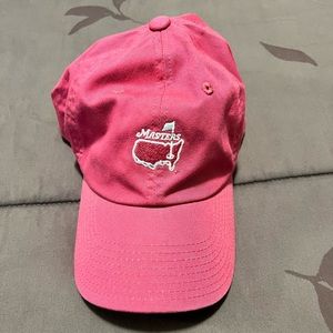 NWOT Pink Women’s Masters Hat